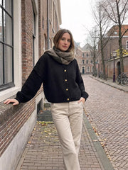 Casual Thickened Cardigan Sweater for Women