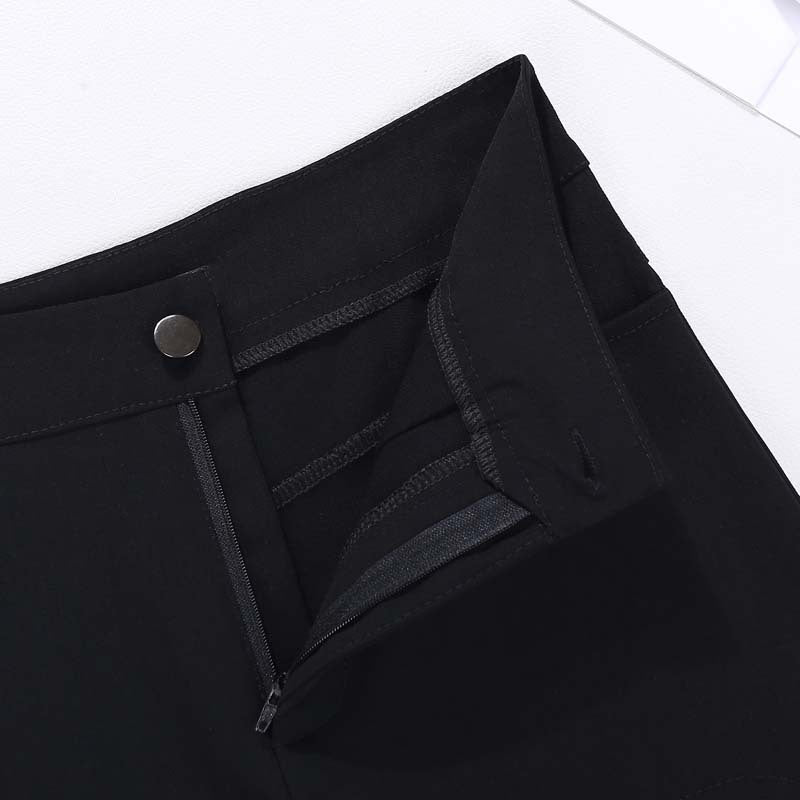 Korean Style High-Waist Casual Jumpsuit Shorts