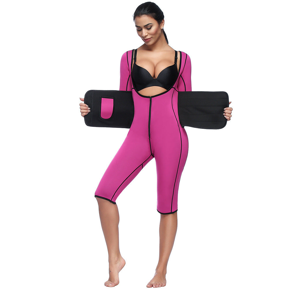Neoprene Sweat Shaper Bodysuit for Workout & Weight Loss