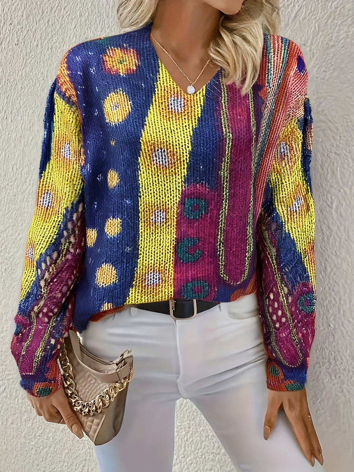 Pullover Long Sleeve Spring and Autumn Sweater