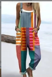 Women's Casual Jumpsuit With Digital 3D Print