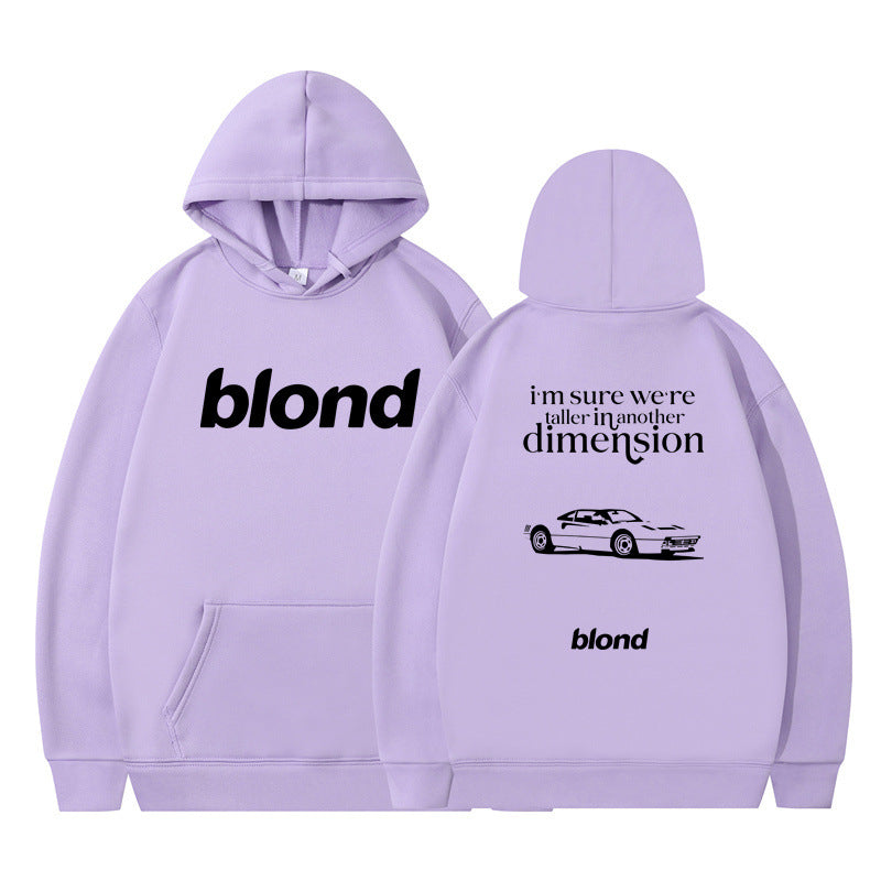 Cozy Fleece Geometric Casual Hoodie