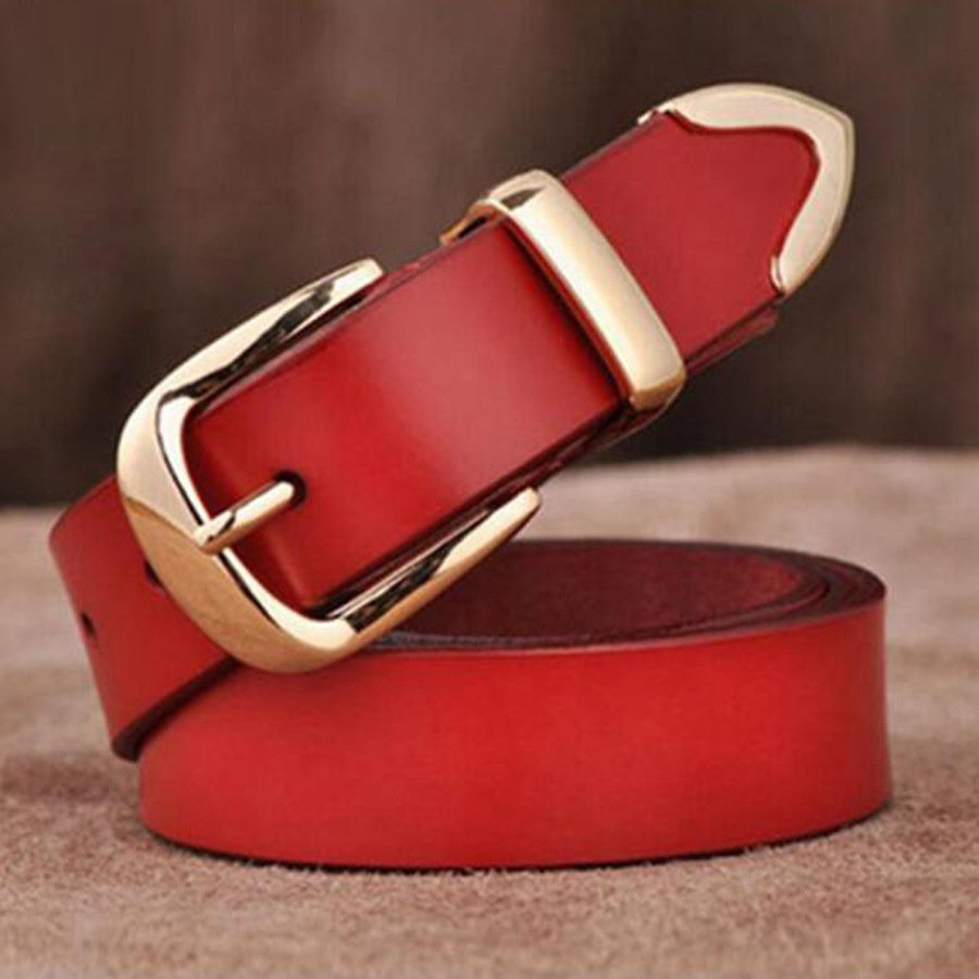 Stylish Cowhide Women's Belt