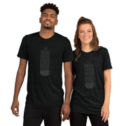 Casual Short Sleeve Letter Print T-Shirt – Loose Fit, Street Style