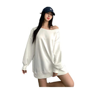 Chic Off-Shoulder Casual Loose Autumn & Winter Sweater