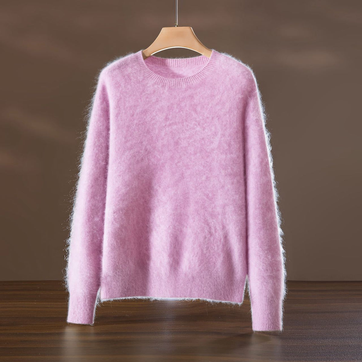 Womens Loose Warm Soft and Fluffy Autumnwinter Fleece Top