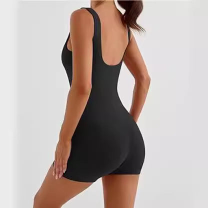 Women's Sleeveless Sling Yoga Jumpsuit