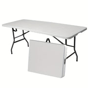 Portable Folding Table Home Portable Long Table - Picnic Table - Training Meeting Blow Molding Folding Table - Outdoor Night Market Stall Table - Folding Table And Chairs
