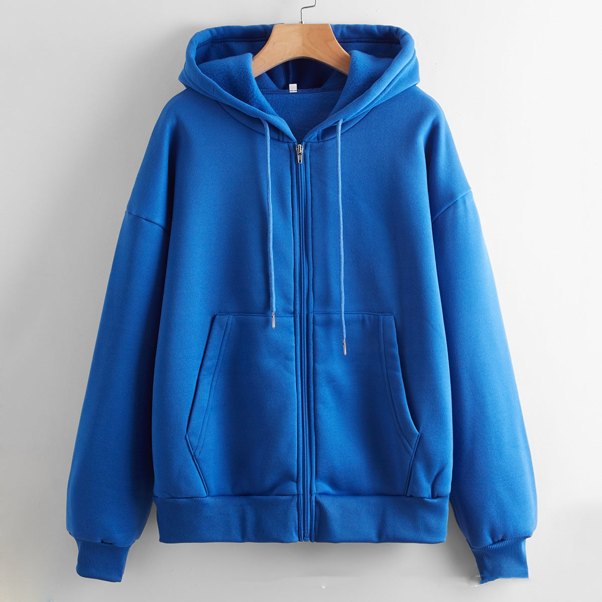 Women's Hooded Padded Zipper Coat Cozy Loose Winter Jacket