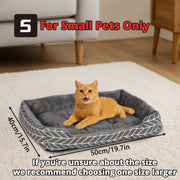 Extra Large Plush Dog Bed - Heavy-Duty Thermal Pet Mattress, No Assembly Needed, Soft Cushioned Interior for Large, Medium, Small Dogs - Ideal for Indoor/Outdoor Use, Easy-Clean