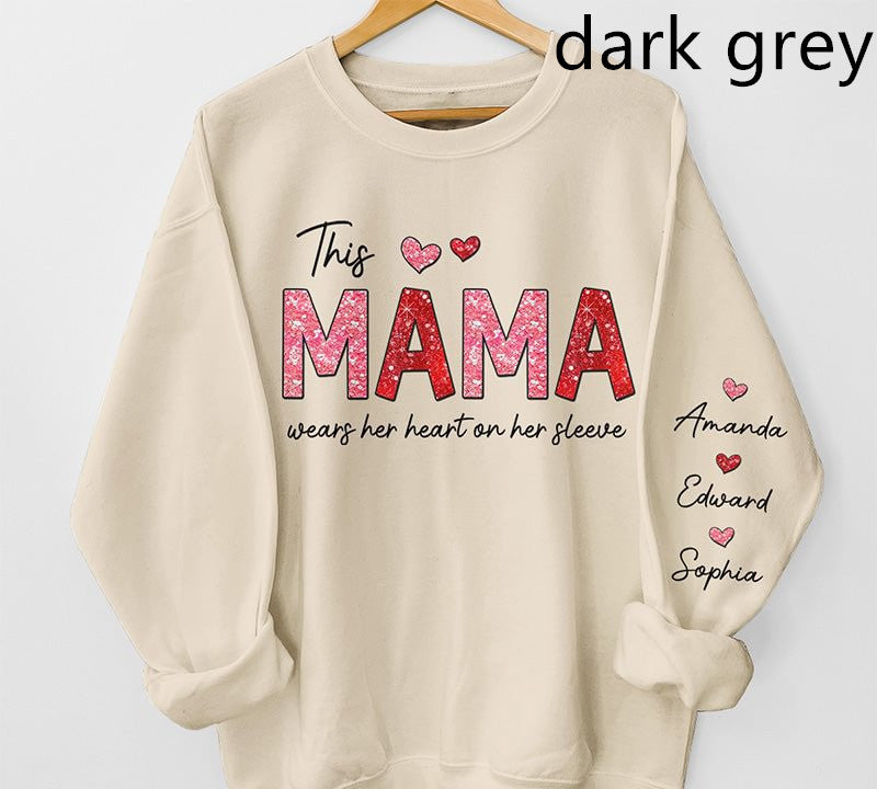 Custom DIY Women's Mother's Day Sweatshirt
