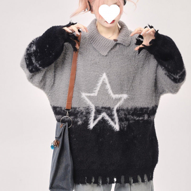Sweet Dopamine Xingx Top Sweater Mink