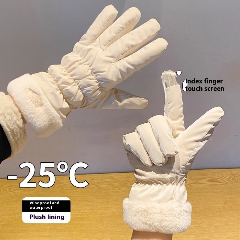 Warm Touch Screen Riding Gloves for Women