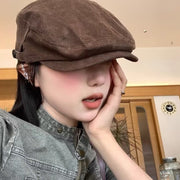 Retro Newsboy Cap