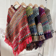 Stay Warm in Style with this Jacquard Shawl Scarf
