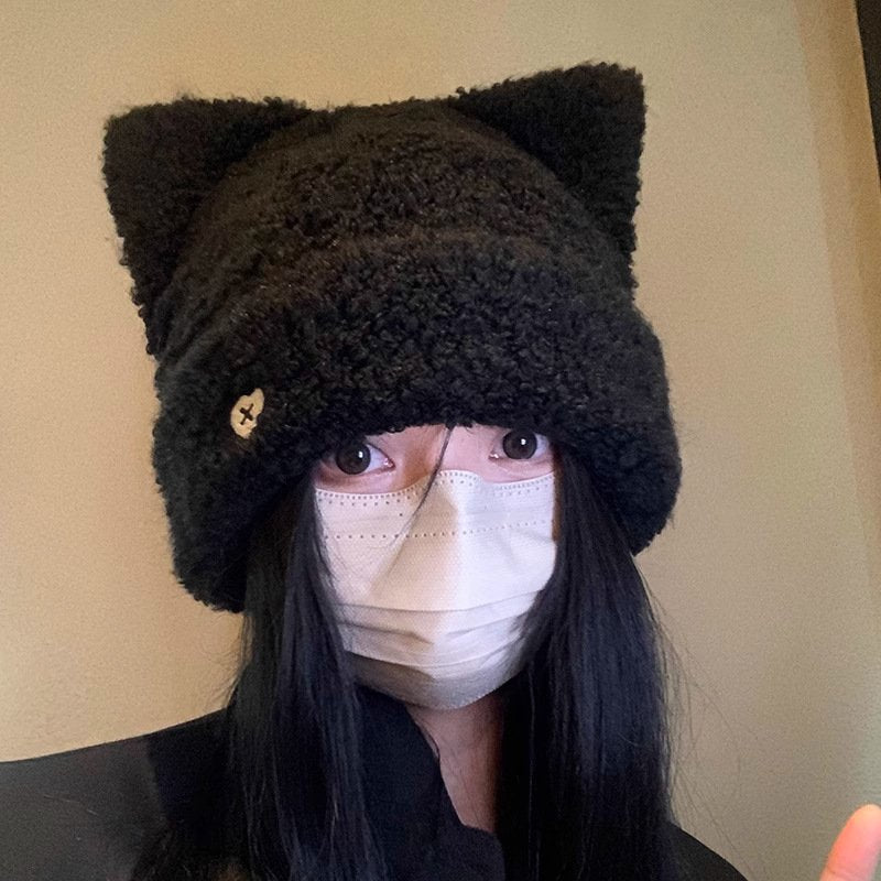 Warm Cat Ears Hat