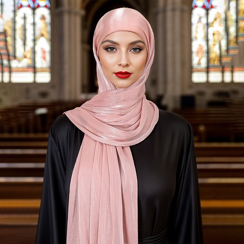 Soft Silk Scarf for Women - Simple, Elegant, and Versatile
