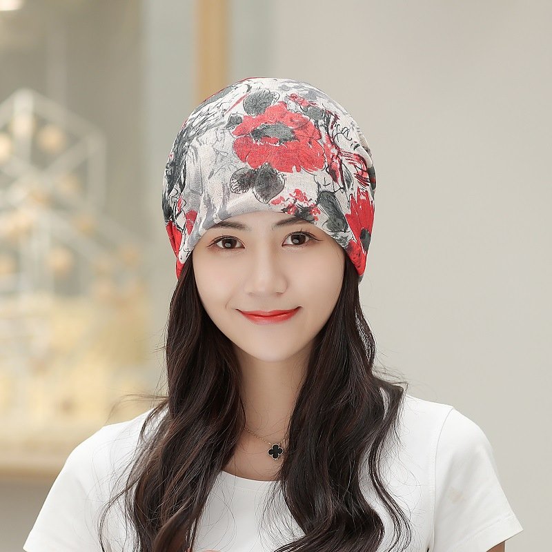 Breathable Summer Scarf Hats for Women Post-Chemo Support