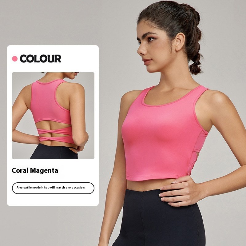 Sexy Sports Vest for Women - Yoga & Fitness Support Top