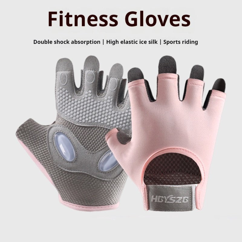 Non-Slip Women's Fitness Gloves for Gym Workouts