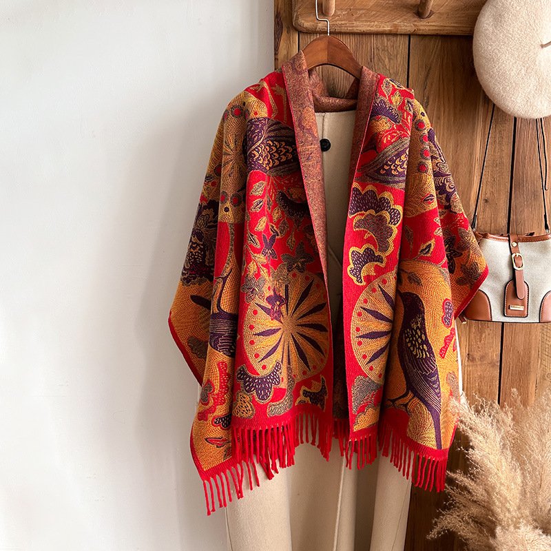 Elegant Cashmere-Like Scarf for Women