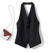 Sleeveless Halter Vest for Women - Casual Chic