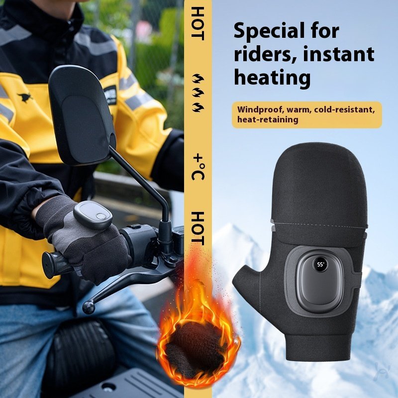Rechargeable Cycling Warm Gloves with Graphene Heating