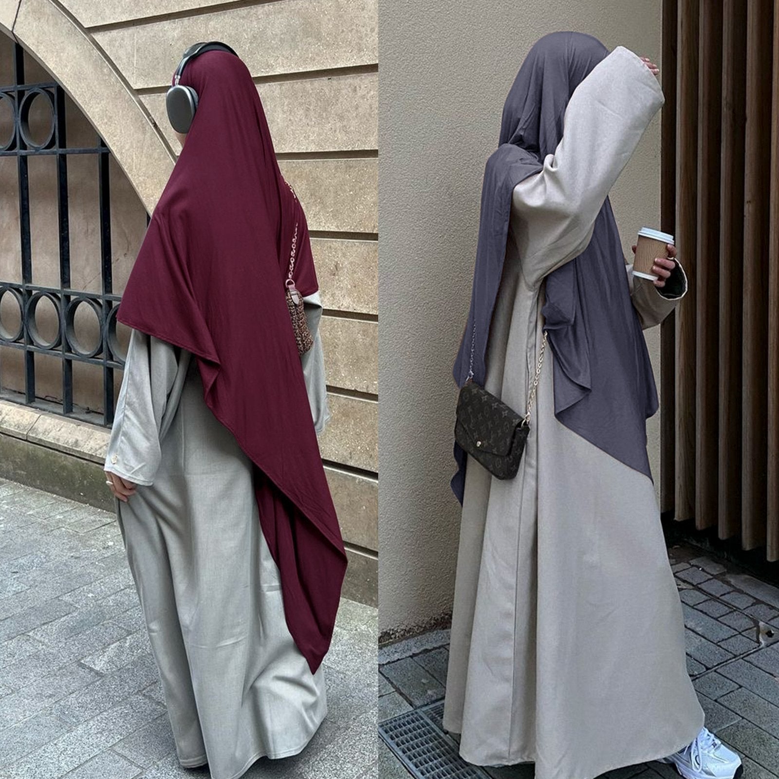 Solid Color Headscarf for Women