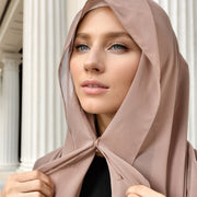 Convenient Chiffon Headscarf with Magnetic Buckle