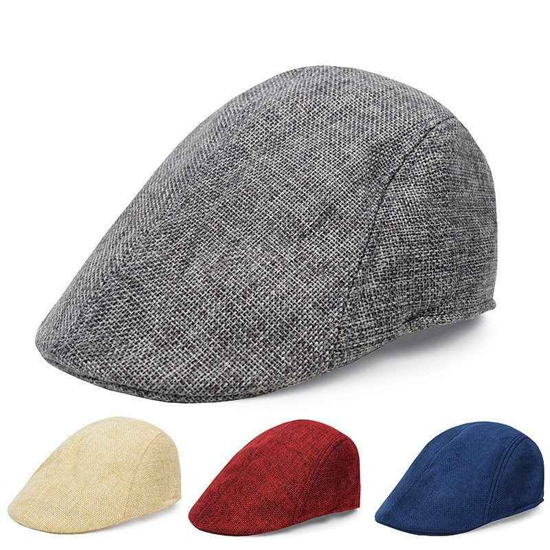 Men's Retro Peaked Cap