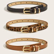 Thin Pin Buckle Belt for Men