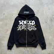 Gothic Skeleton Sports Hoodie Sweater