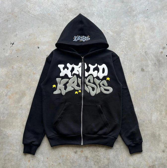Gothic Skeleton Sports Hoodie Sweater