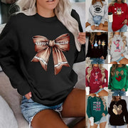 Cozy Long Sleeve Crew Neck Sweater for Women