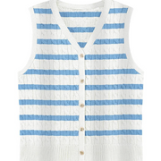 Women's Twisted Knit Vest Sweater