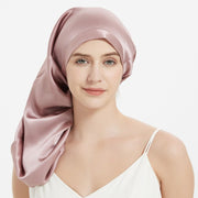 Silk Lace-up Nightcap for Women - Sleep in Style