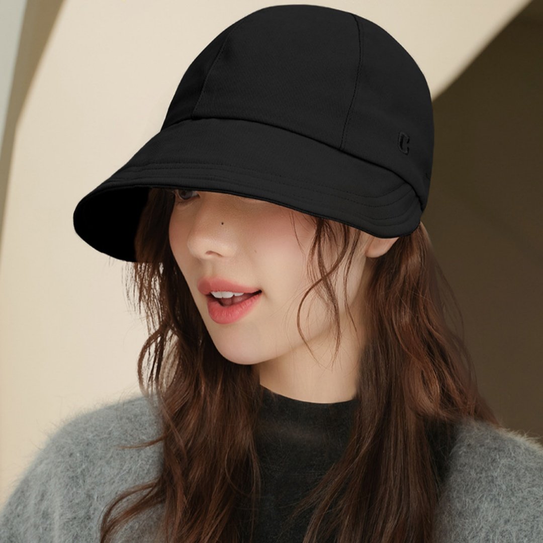 Slouchy Face-Slimming Sun Hat for Women