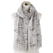 Warm Animal Print Scarf