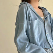 Loose Fit Cardigan Jacket for Women