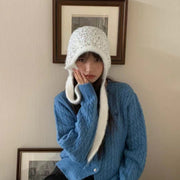 Warm Sequin Cap for Women - Winter Fashion Statement