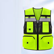 Reflective Safety Vest for Work Duty Security Patrol