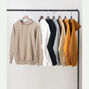 Warm Heather Gray Fleece-Lined Hoodie for Women