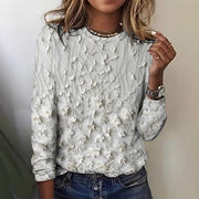 Casual 3D Digital Print T-Shirt for Women