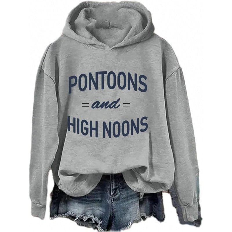Retro Sarcastic Cute Hoodie Sweatshirt for Women