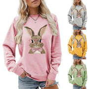 Cozy Brown Rabbit Hoodie Sweater