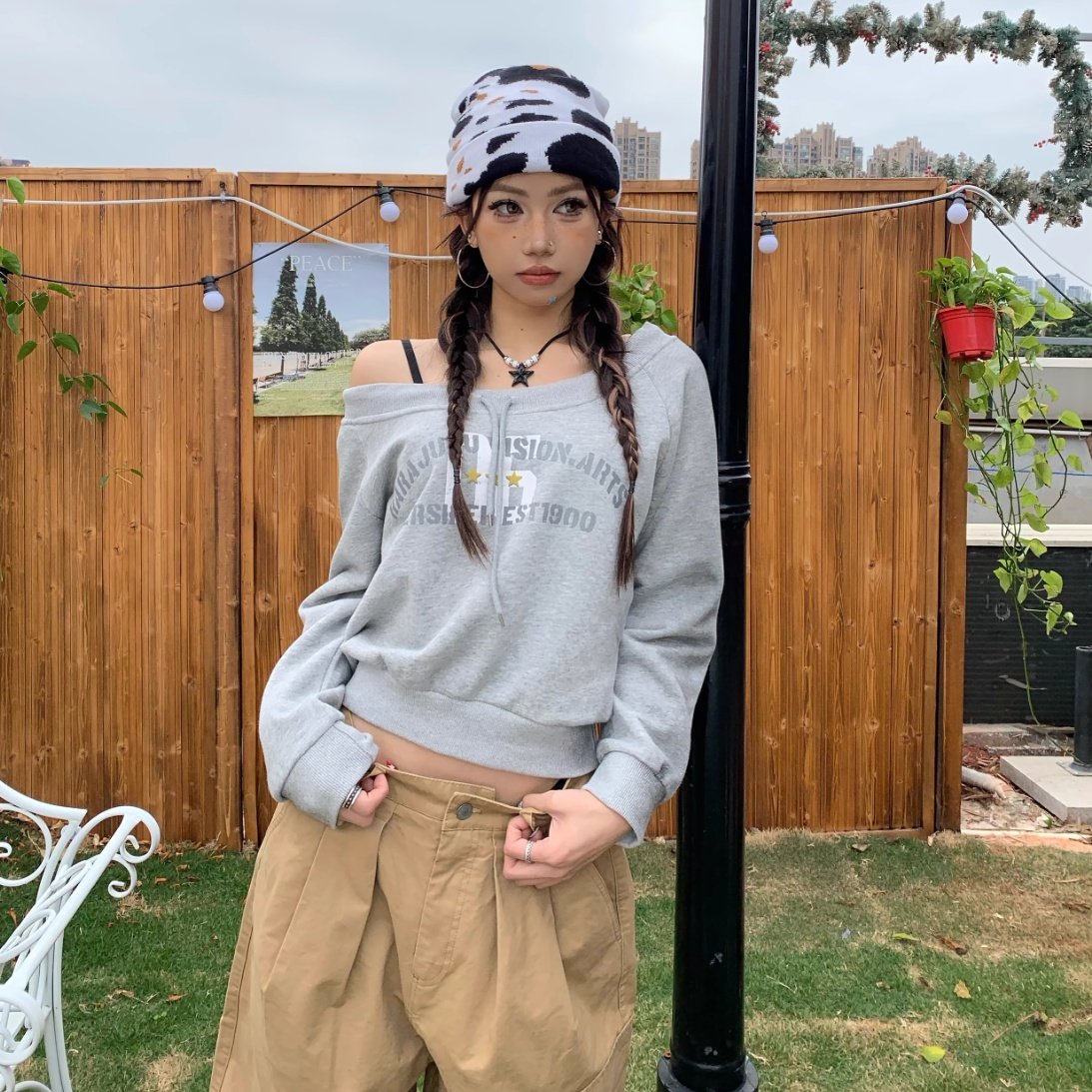 Cozy Retro Hoodie for Women