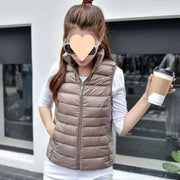 Ultra-Thin Velvet Vest for Women