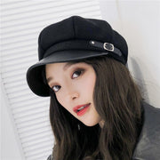Spring Beret Wool Hat for Women