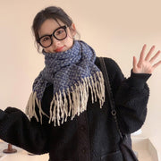 Soft Tassel Neck Warmer for Women