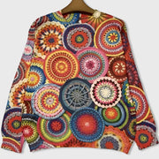 Cozy Chinese Knit Sweater for Women